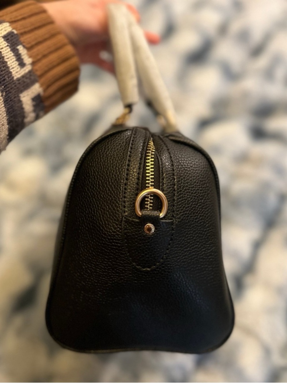 NWOT Coach Rowan Medium Satchel Bag Black CV960 (Retail $398) - Picture 5 of 7